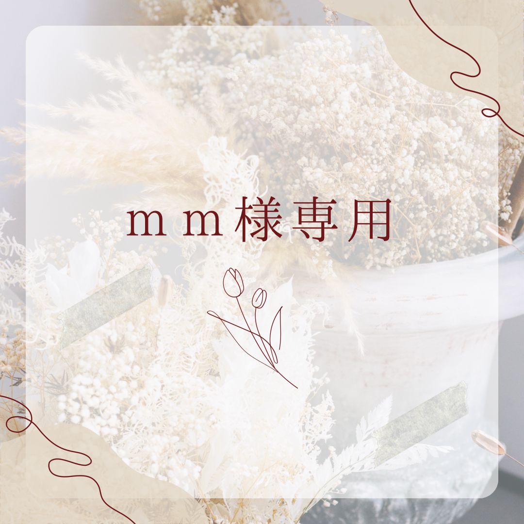 mm様 専用ページ mm様専用ページ M.M様専用ページ m@プロフ必読様専用 merucari プロフも