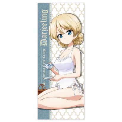 【新品・公式】ガールズu0026パンツァー 最終章 ダージリン ハイブリッドフェイスタオル 白水着Ver. 公式グッズ colleize