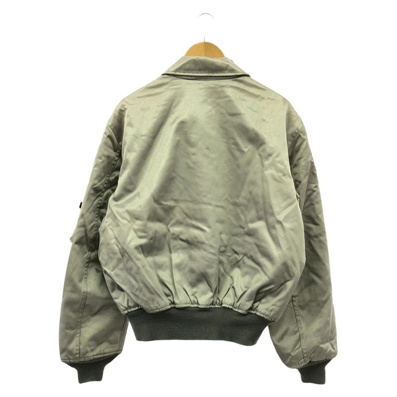 希少色★90s USA製 アルファ CWU-45P シルバー XXL　C663 DEADSTOCK】90s Alpha Industries CWU-45/P Fright Jacket 