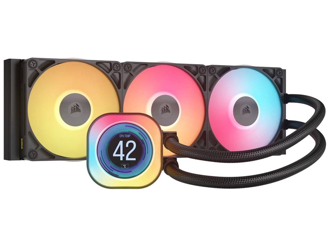 3営業日で発送 iCUE LINK TITAN 360 RX RGB LCD CW-9061023-WW