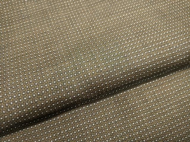 平和屋着物○男性 本場大島紬 アンサンブル 格子 正絹 逸品 DAAT1097tw