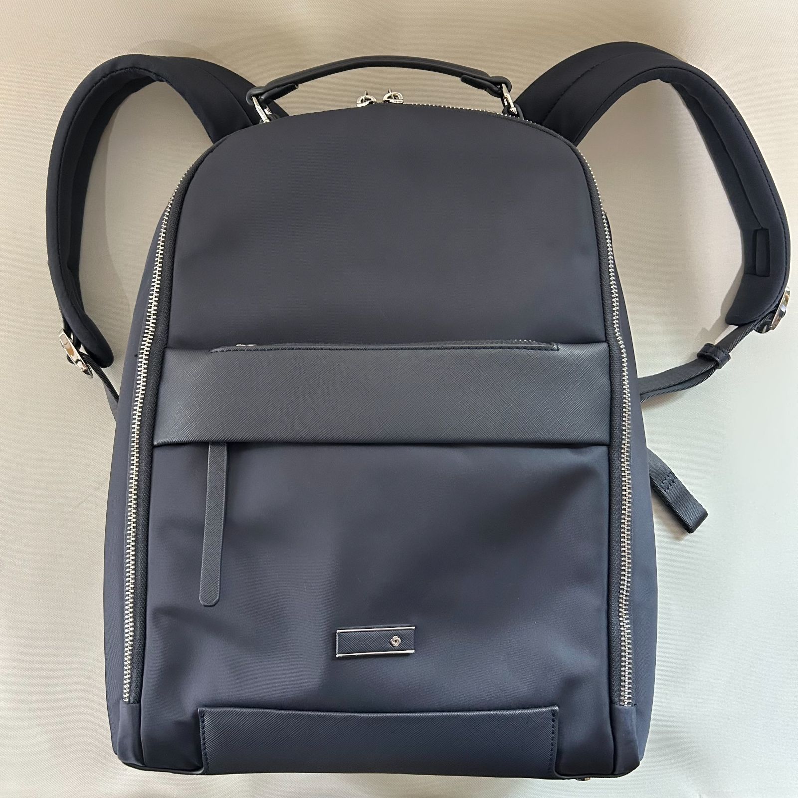 Samsonite サムソナイト ザリア３ リュック バックパック ネイビー パソコン収納 14インチ ビジネスバッグ 多機能