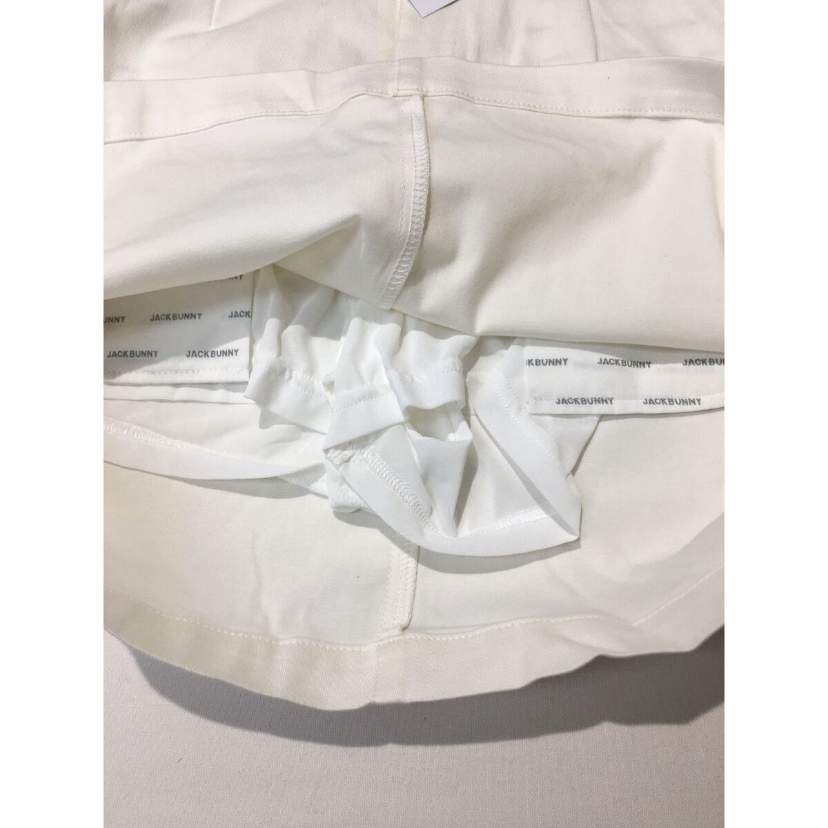 ジャックバニー　夏用レディースパンツ2 ホワイト白 ジャックバニー Jack Bunny!! BUNNY!! JACK 未使用品