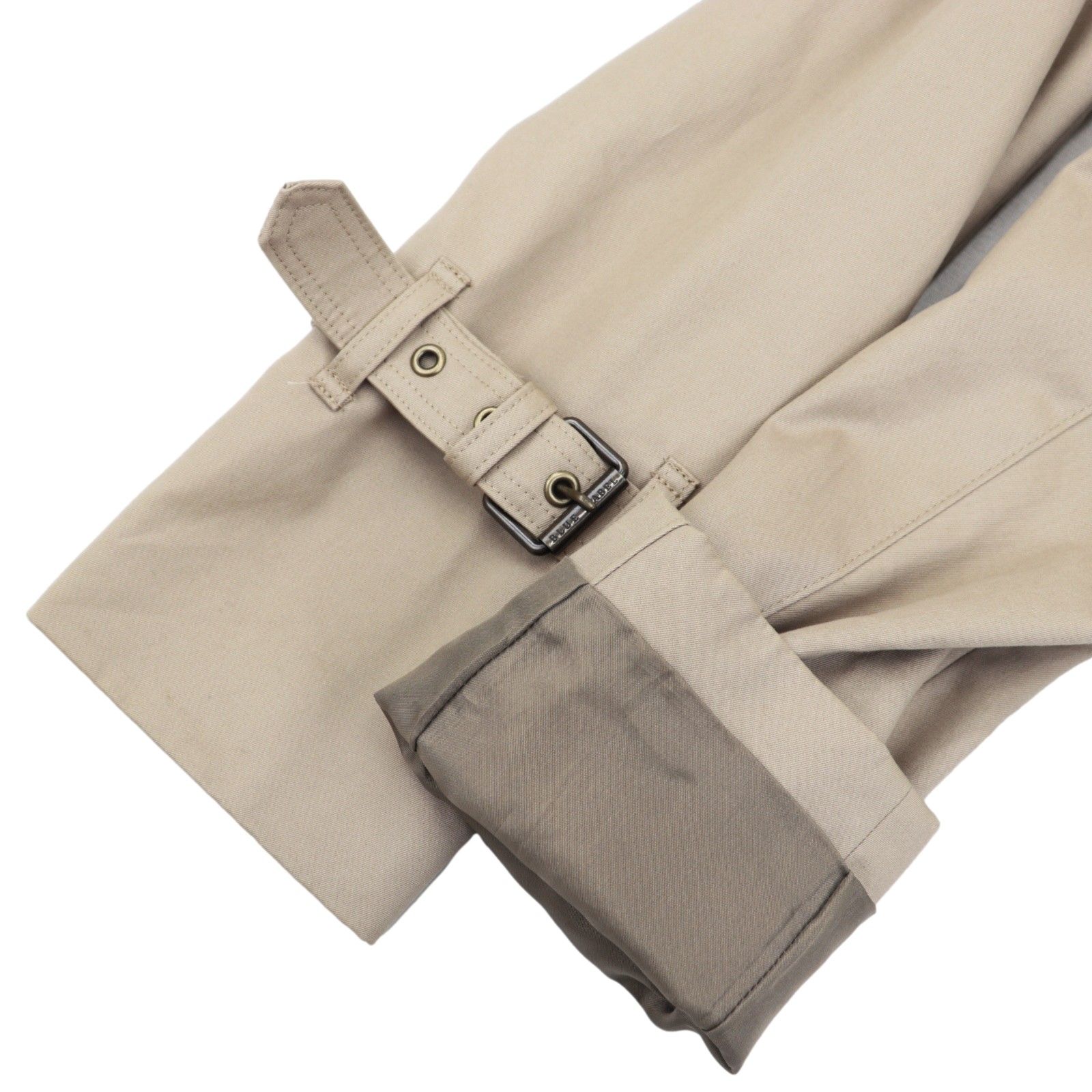 ブルーレーベルクレストブリッジブリッジ　36 トレンチコート　ベージュ BLUE LABEL CRESTBRIDGE」トレンチコートに環境負荷の低い原材料