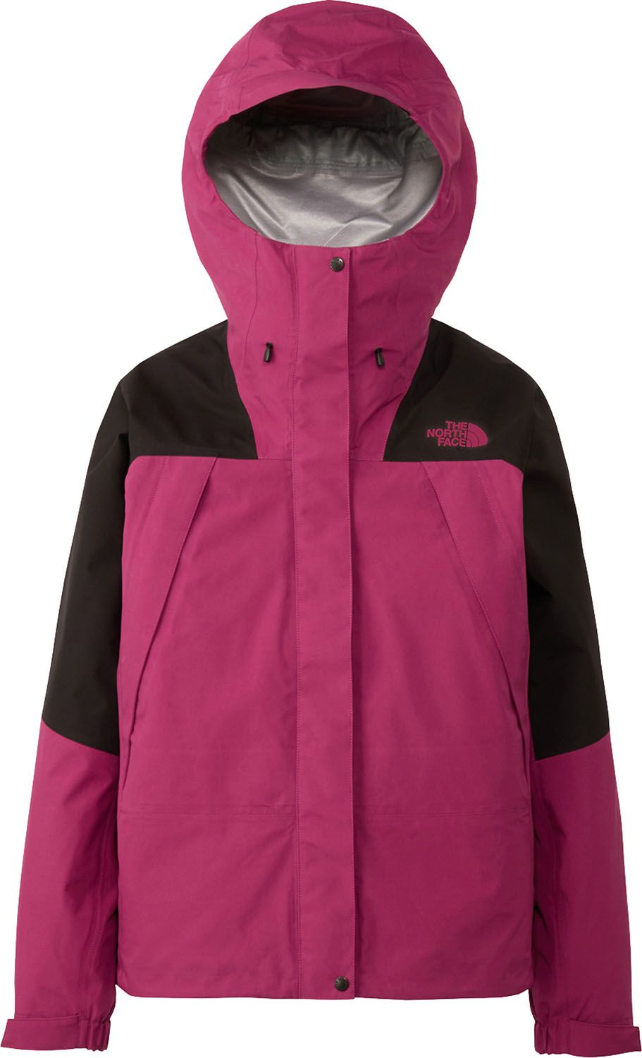 ザ ノース フェイス THE NORTH FACE アウトドア マウンテンラウンダージャケット MTN ROUNDER JACKET レディース かっぱ 合羽 レインウェア レインコート 雨 軽量 防水 シェル フィット感 N CK ブラック×サイバーベリー