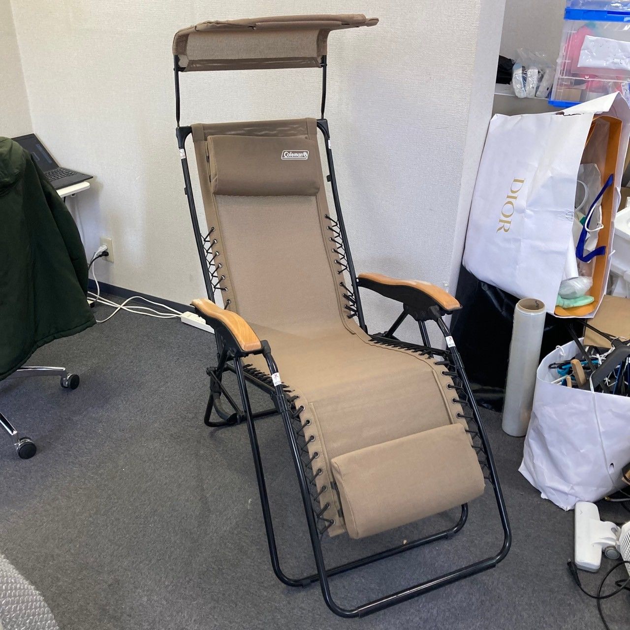 コールマン Coleman インフィニティチェア ベージュ フル
