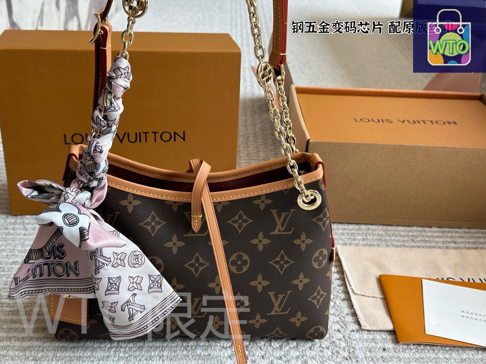 直営店買付☆【LOUIS VUITTON】キャリーオール BB 様々なシーンで大活躍♪】Louis Vuitton☆キャリオール BB