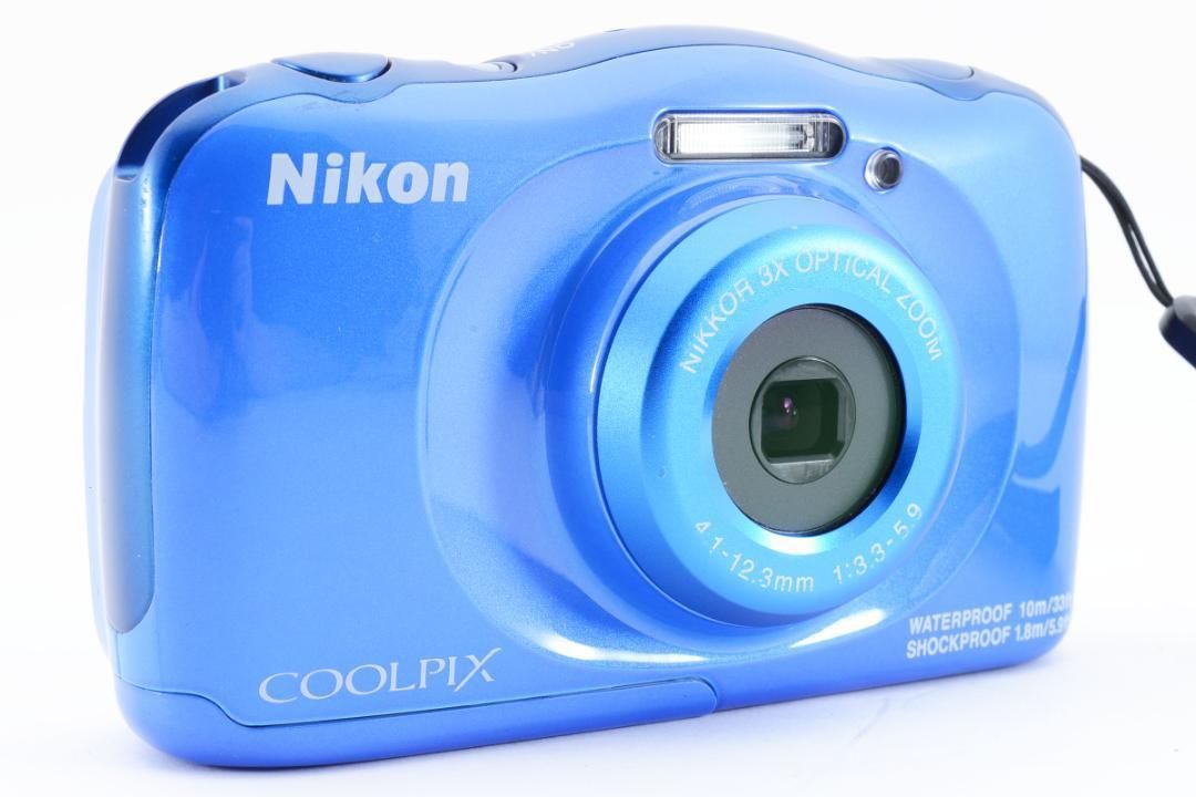 ✨希少✨Nikon ニコン COOLPIX W100 クールピクス ブルー デジタル