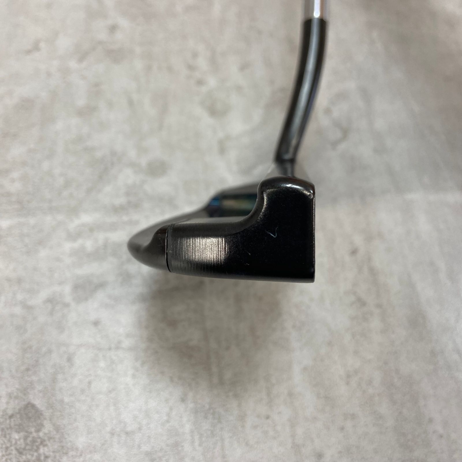 オデッセイ　ブラックシリーズ　メンズゴルフパター　スチール　右利き用　マレット型 中古】 オデッセイ O WORKS BLACK 2・BALL FANG 34インチ パター
