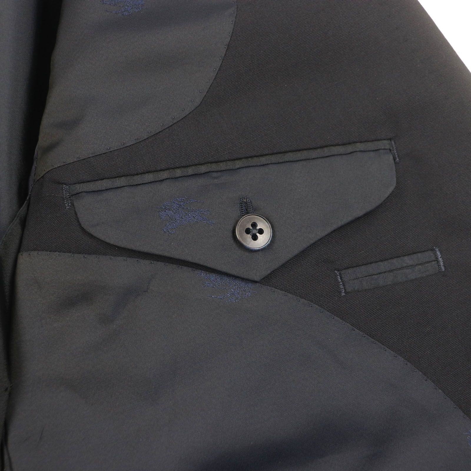 美品▽Burberrys バーバリー ヴィンテージ ウール100% モヘア混