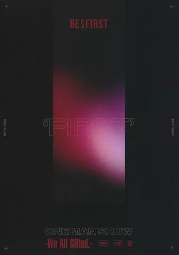 中古】邦楽Blu-ray Disc BE：FIRST / ”FIRST” One Man Show -We