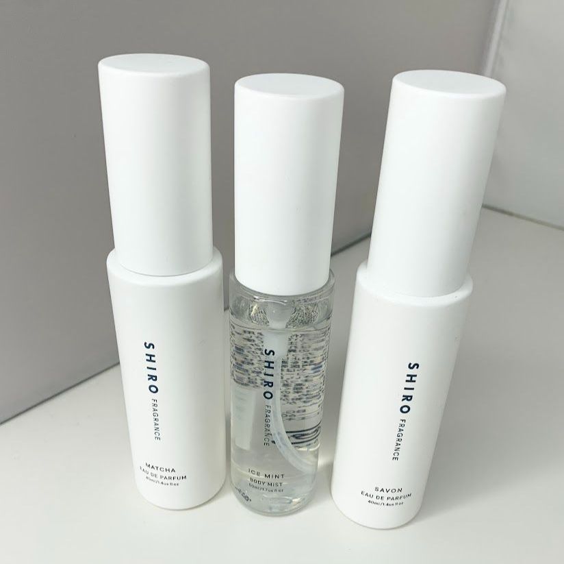 SHIRO シロ 抹茶オードパルファン アイスミント ボディミスト サボンオードパルファム ３点セット