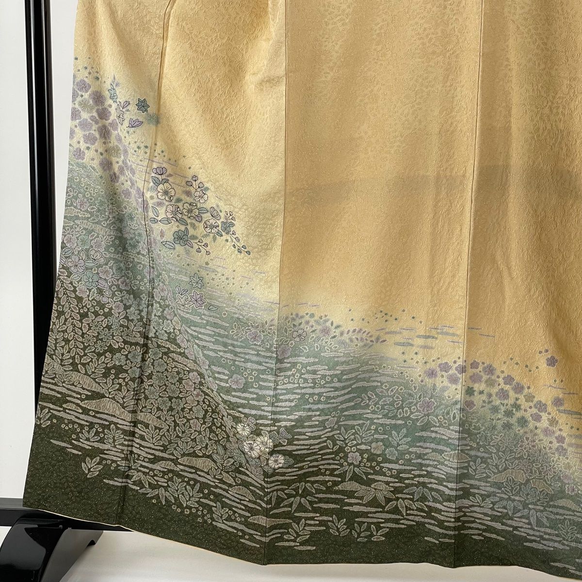 訪問着 身丈162.5cm 裄丈67cm 正絹 名品 【中古】 訪問着 身丈162.5cm 裄丈67cm 正絹 秀品 【中古】の通販 by バイセル