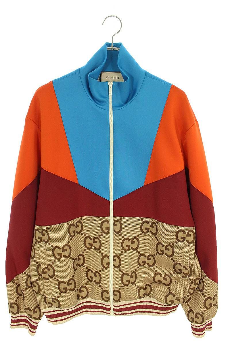 GUCCI ブルゾン GUCCI グッチ 22AW ジャンボGGネオプレンジップジャケット