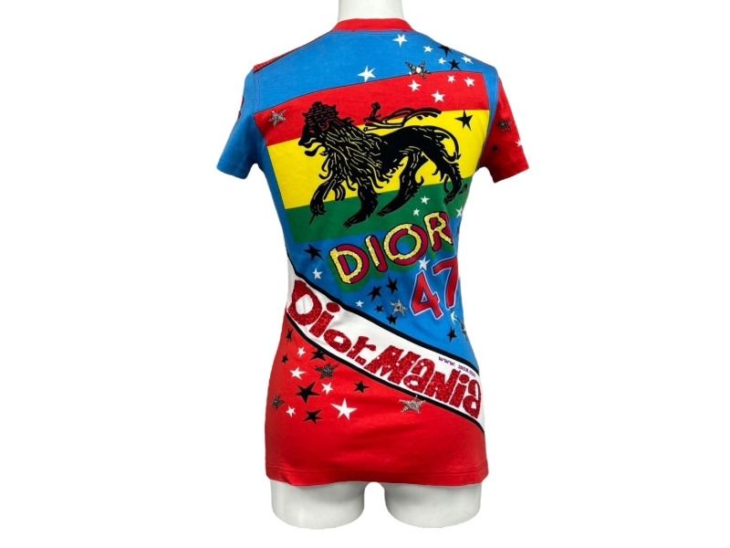 極美品 Christian Dior クリスチャンディオール ディオールマニア 半袖  