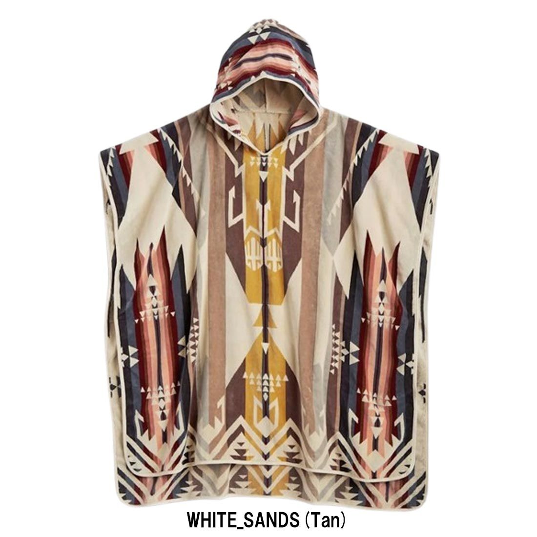 PENDLETON ペンドルトン フードタオル オーバーサイズ ブランケット フード付き 着るタオル アウトドア レジャー プール 215x101cm 大人用 総柄 XB248