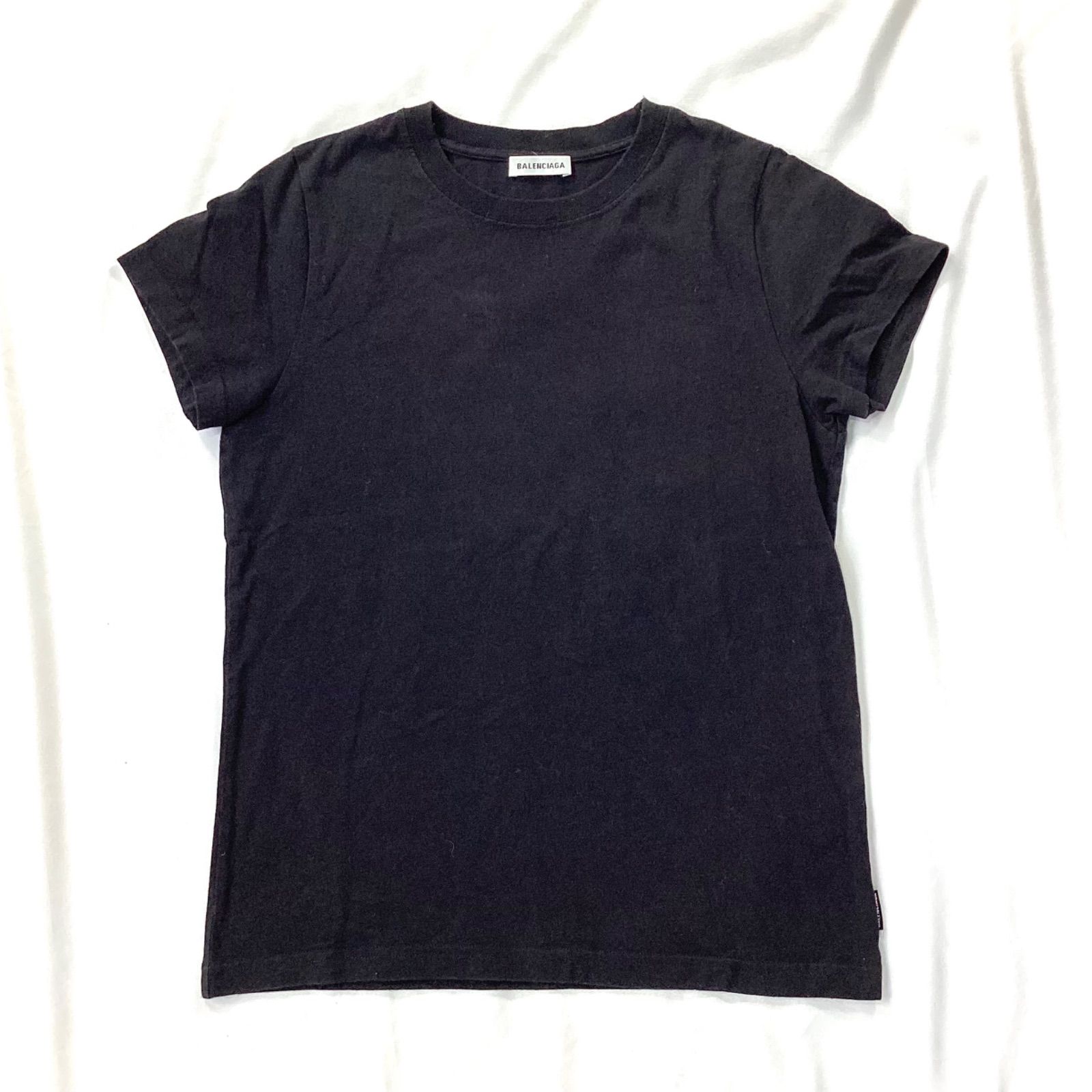 BALENCIAGA バレンシアガ バックプリントTシャツ ブラック