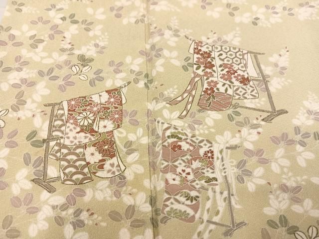 平和屋着物●訪問着　誰が袖花文　金彩　正絹　逸品　AABC3383ph 平和屋着物○訪問着 誰が袖花文 金彩 正絹 逸品 AABC3383ph - メルカリ