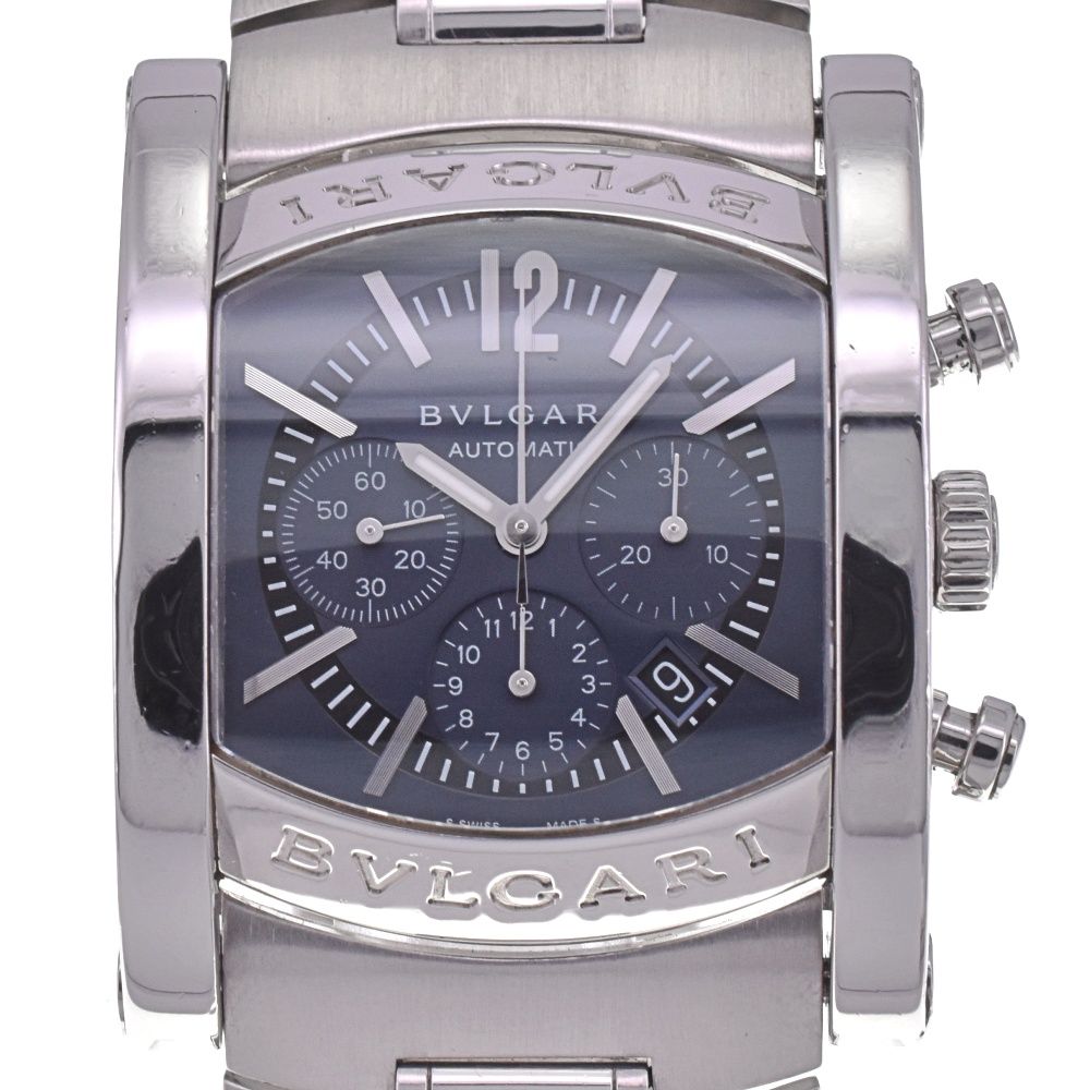 ブルガリ BVLGARI AA44SCH アショーマ クロノグラフ デイト 自動巻き