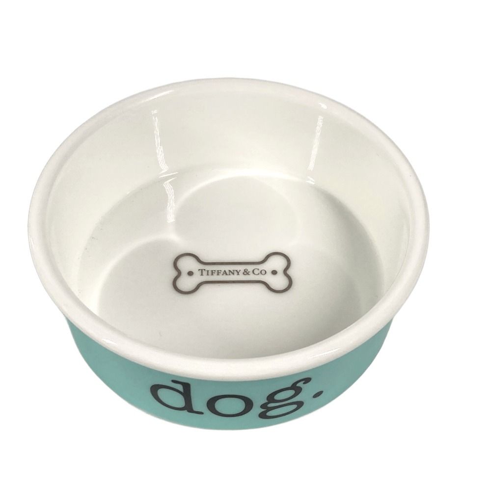 TIFFANY&Co. ティファニー お皿 ドッグ ボウル 67753062 ボーン
