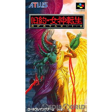 スーパーファミコン - SFC 旧約女神転生 箱説はがきあり　スーファミ Megami Tensei スーパーファミコン旧約女神転生ソフトのみ