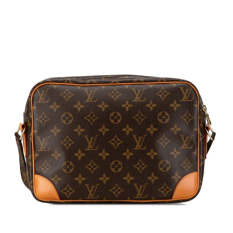 ルイ ヴィトン モノグラム ナイル 斜め掛け ショルダーバッグ M45244 ブラウン PVC レザー レディース LOUIS VUITTON【222-62083】  - メルカリ