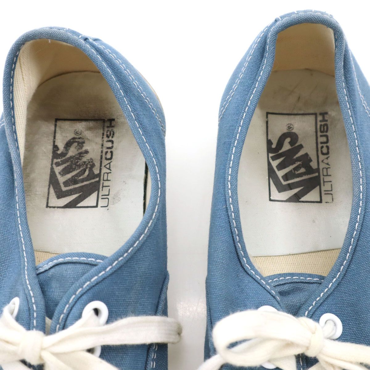 VANS バンズ オーセンティック スニーカー US9.5 ブルー メンズ 古着