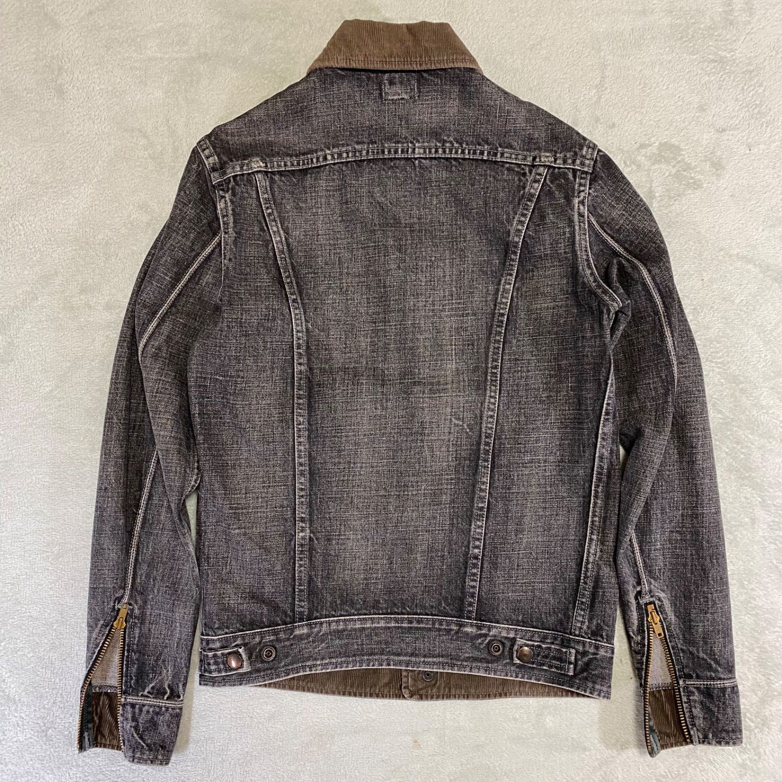 WEST RIDE】ウエストライド ジップデニムジャケット トラッカー 