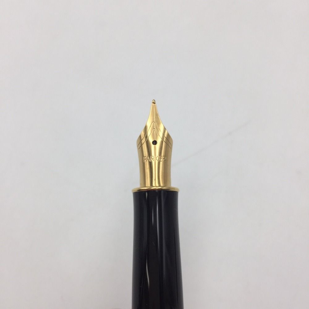 PARKER SONNET 万年筆 F インク2本セット マーブルグリーン 美品 