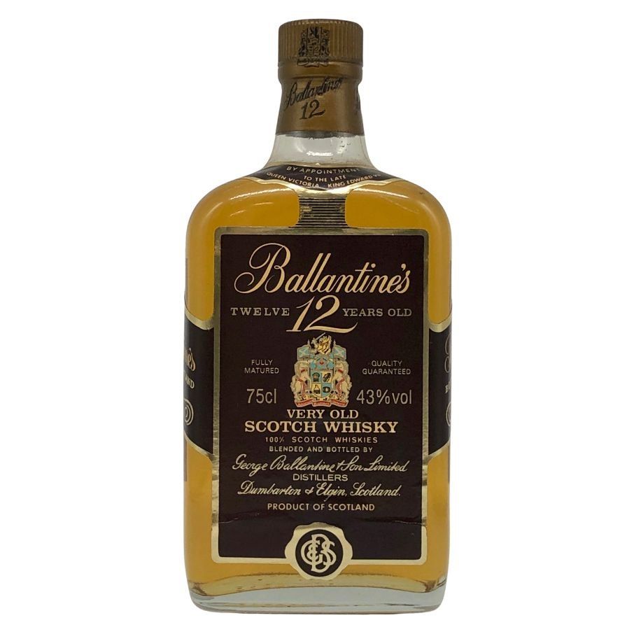 バランタイン　ベリーオールドスコッチウイスキー　12年未開封 750ml 43% バランタイン ベリーオールドスコッチウイスキー 12年 未開封