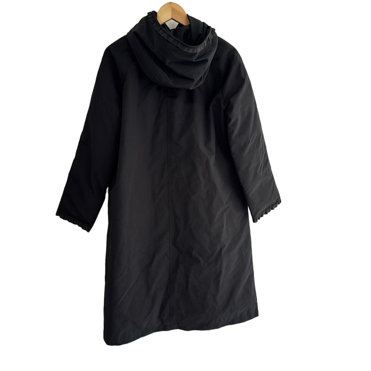 エムズグレイシー ダウンコート リバーシブル 黒 カーキ m's