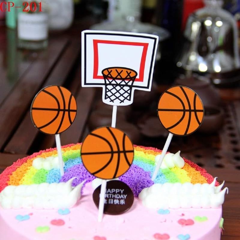 バスケットボール 誕生日 飾り付け basketball スポーツ 運動 スラムダンク カッコイイ 可愛い 子供 男の子 バルーン 風船 螺旋  ガーランド happy birthday ケーキトッパー 21枚セット - メルカリ