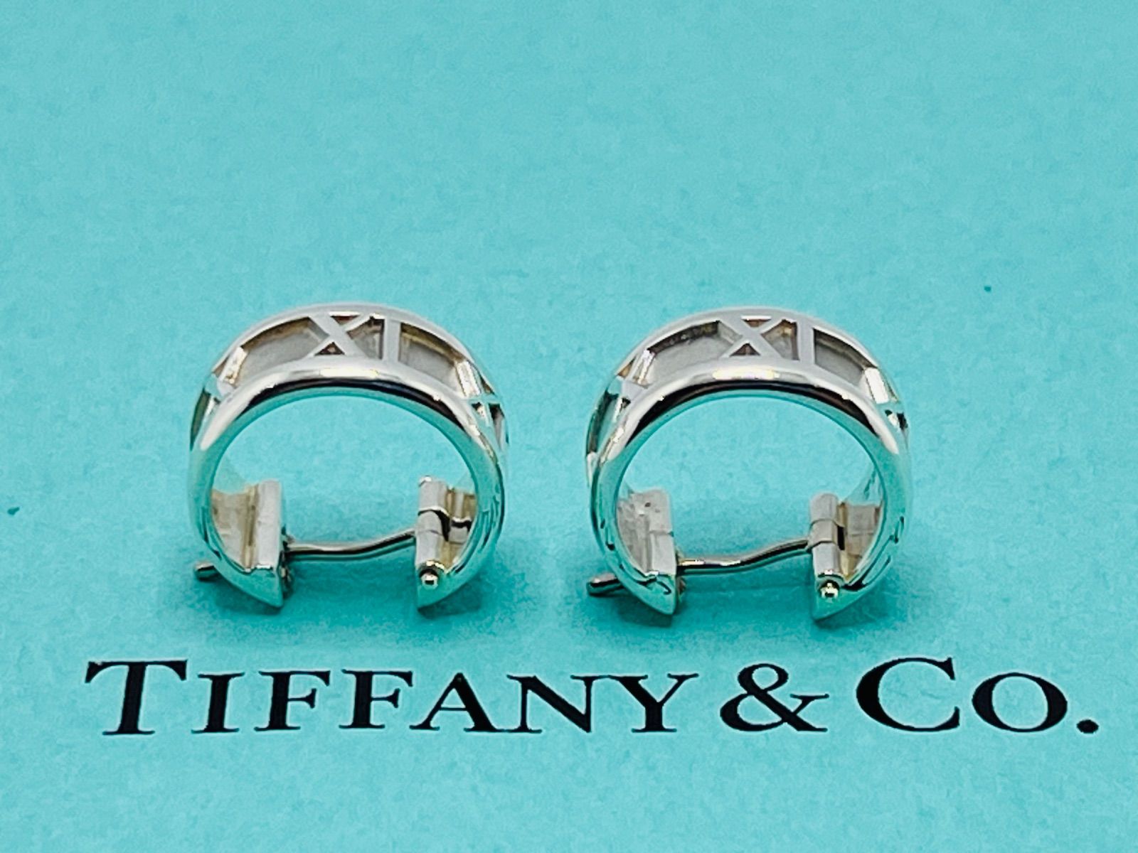 h509 オールド　ティファニー　1995 アトラス　フープ　ピアス　925 h509 オールド ティファニー 1995 アトラス フープ ピアス 925