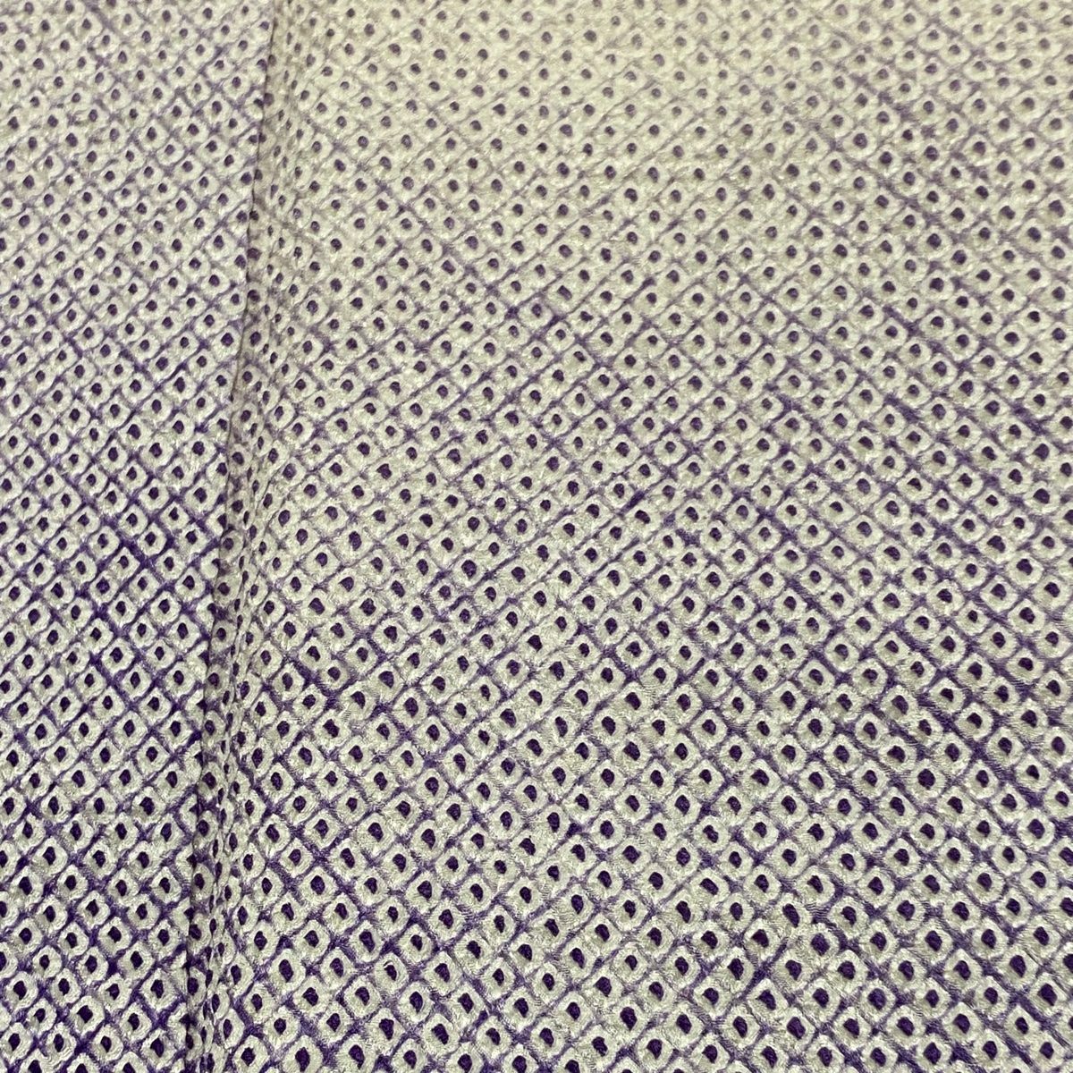 付下げ 身丈163cm 裄丈66cm M 袷 花井幸子 落款 花束 鞠 金糸 刺繍