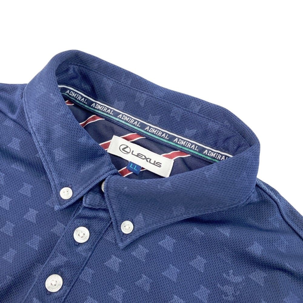LEXUS×Admiral 】ポロシャツ ネイビー LL 【新品】アドミラル admiral