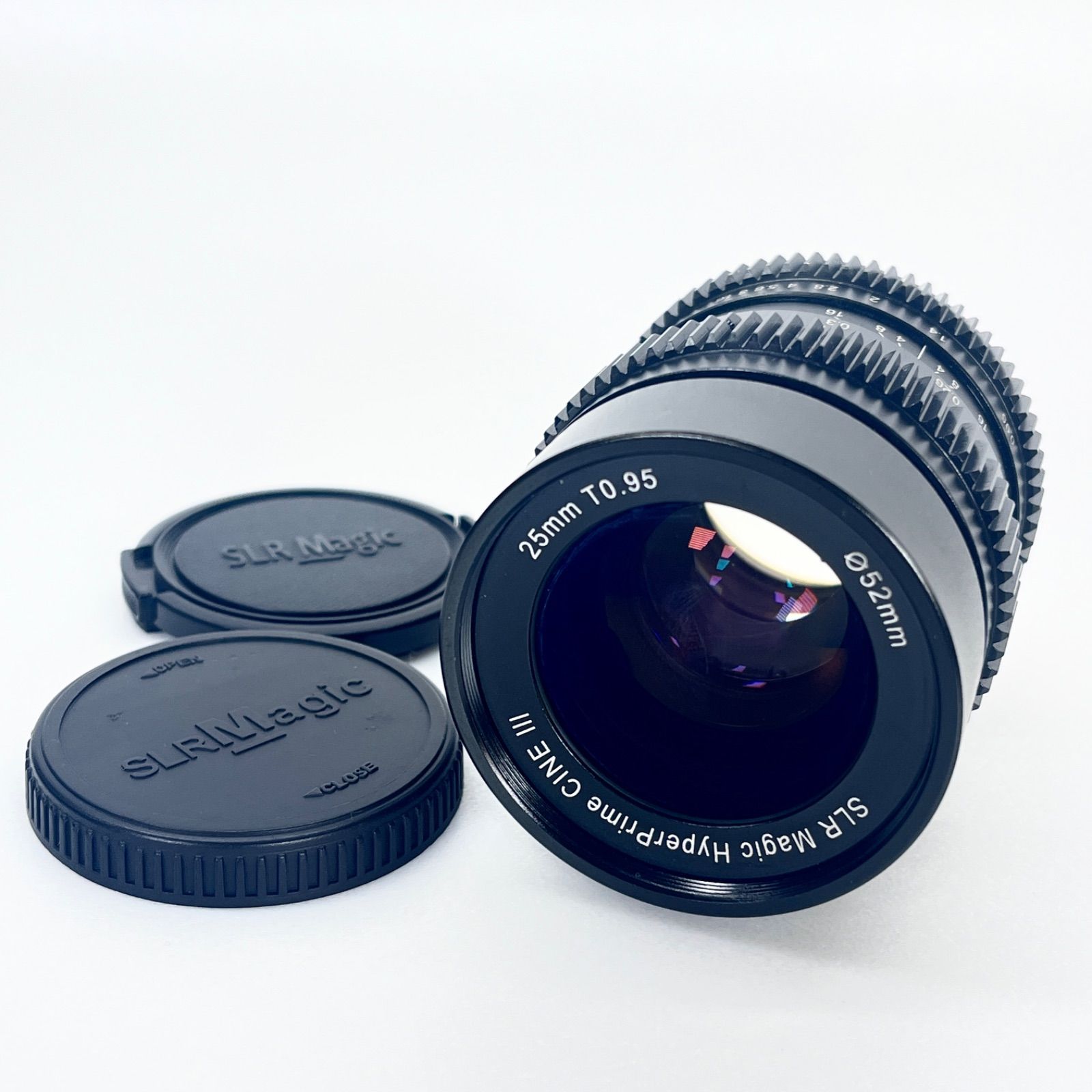 ☆極美品☆SLRMAGIC 25mmF0.95 CineⅢ マイクロフォーサーズ 極美品】SLRMAGIC 25mmF0.95 CineⅢ マイクロフォーサーズ ☆極美品
