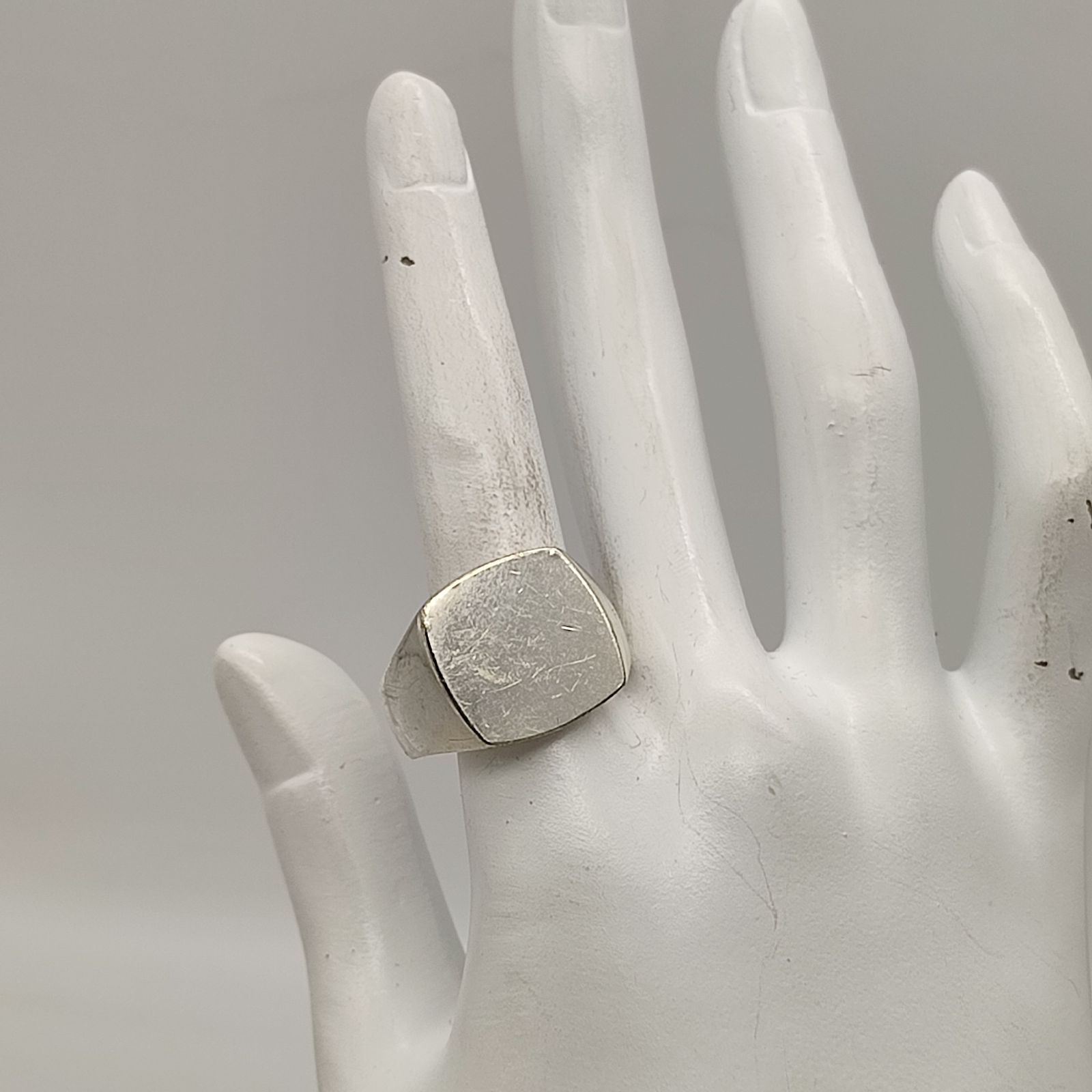 美品】Tom Wood トムウッド Cushion Ring クッションリング シグネット 