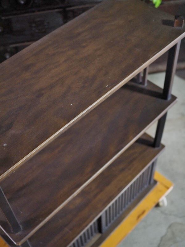 民芸家具 和モダンな飾り棚 昭和後期 古録展 品番S107532