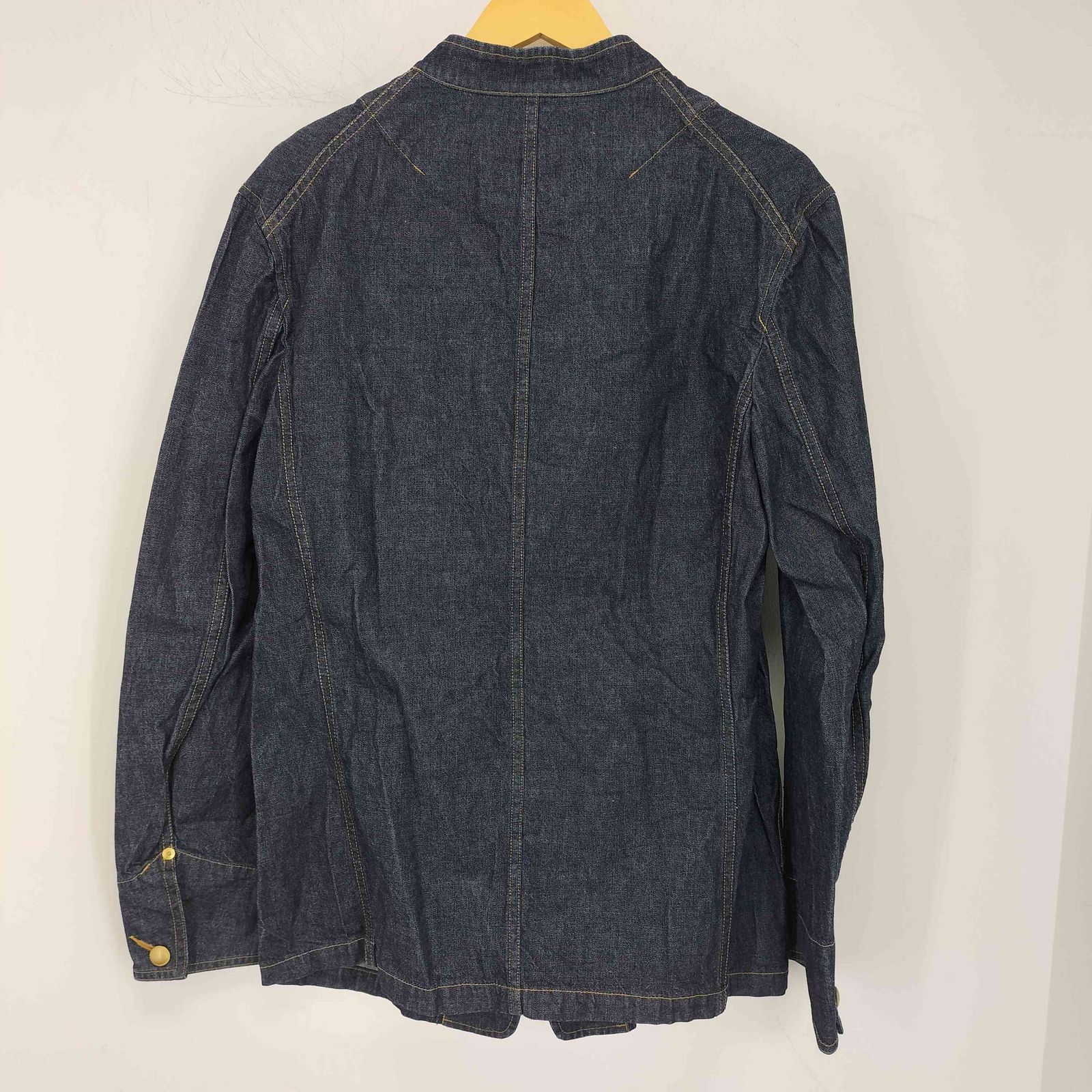 サイトバイヨウジヤマモト syte by Yohji Yamamoto 2021ss 10オンスデニムカバーオールジャケット 10 OZ DENIM STAND COLLAR COVERALLS JACKET メンズ 表記無