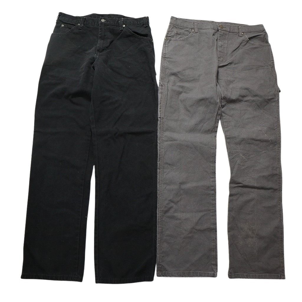唯一無二 古着卸 まとめ売り ディッキーズ Dickies ダック ペインター パンツ 8枚セット メンズ 34 ワークパンツ ツールポケット 古着 NB9798