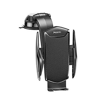 車載ホルダー 片手操作 スマホスタンド 粘着ゲル吸盤 スポンジパッキンの設計 車載ホルダー 取り付け簡単 伸縮アーム 360度回転 手帳型ケース対