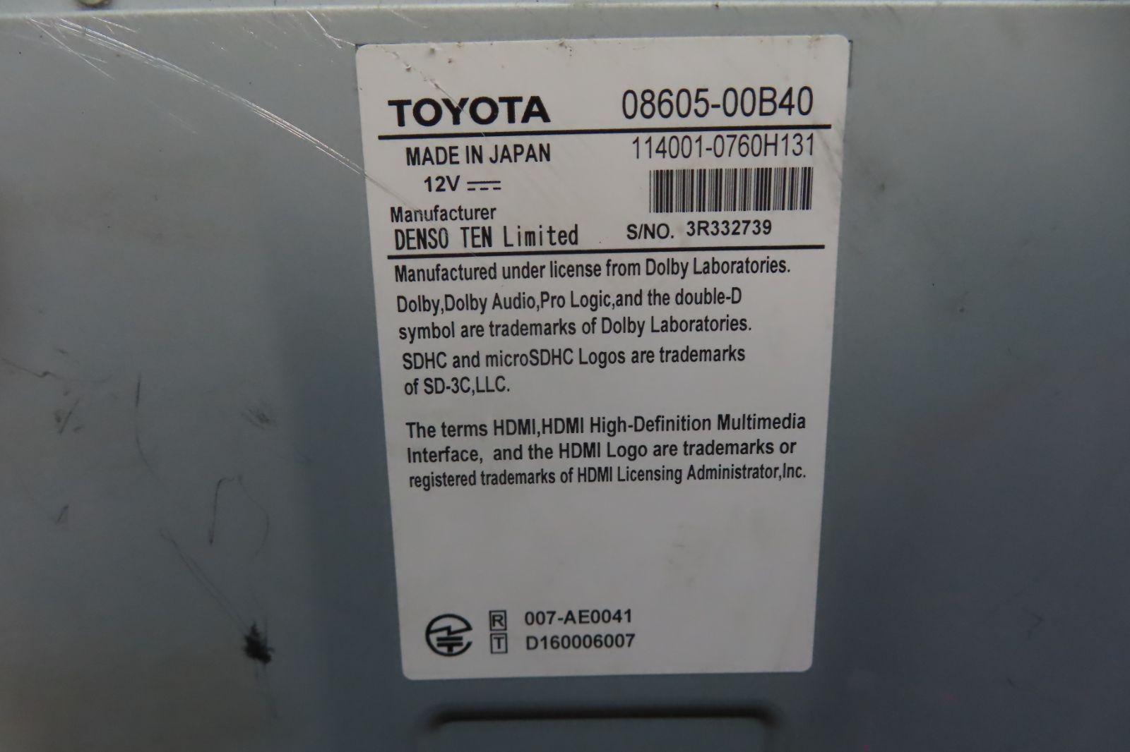 メモリーナビ NSZT-Y68T