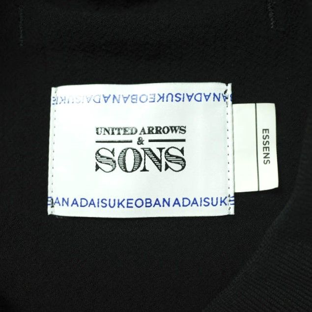 UNITED ARROWS & SONS by DAISUKE OBANA ユナイテッドアローズ アンド サンズ 尾花大輔 24SS 日本製 ESSENS  ID/SL CREW クルーネックロングスリーブTシャツ 5512-299-0611 S BLACK - メルカリ