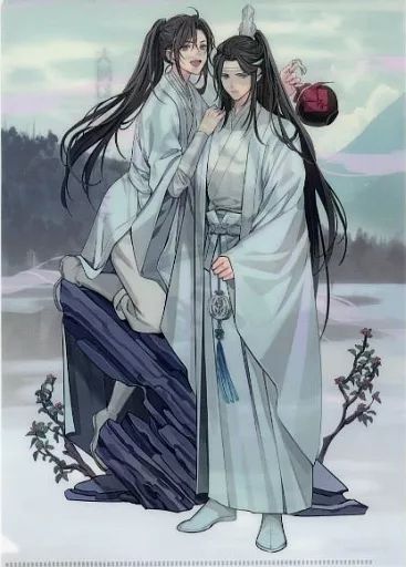 魔道祖師　ラジオドラマ　非売品　クリアファイル 大河幻想ラジオドラマ「魔道祖師」 クリアファイル 藍景儀 春節