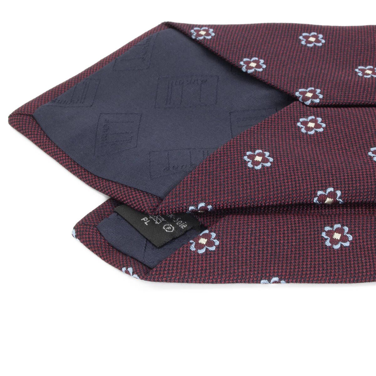 ꧁美品꧂ ダンヒル ネクタイ ペイズリー 花柄 dロゴ ストライプ レッド 光沢 zz-M0143ENT607_26-1.jpg?1720750428