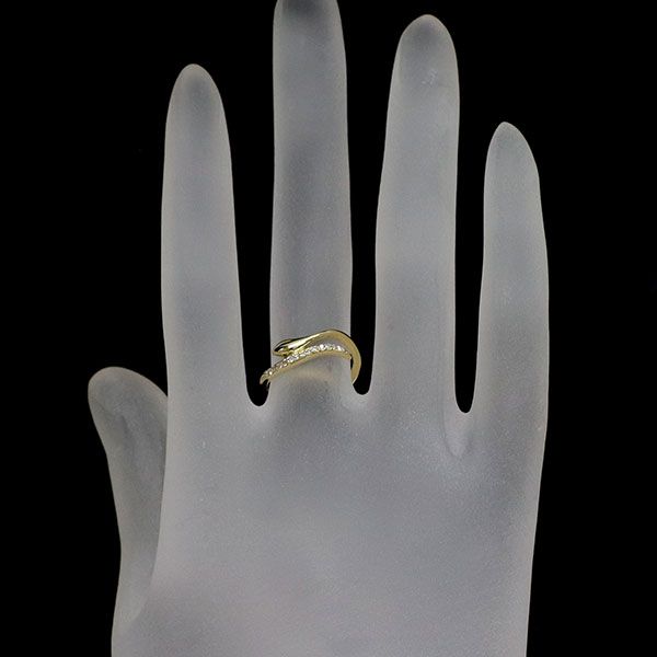 K18YG ダイヤモンド リング 0.06ct K18YG ダイヤモンド リング 0.06ct