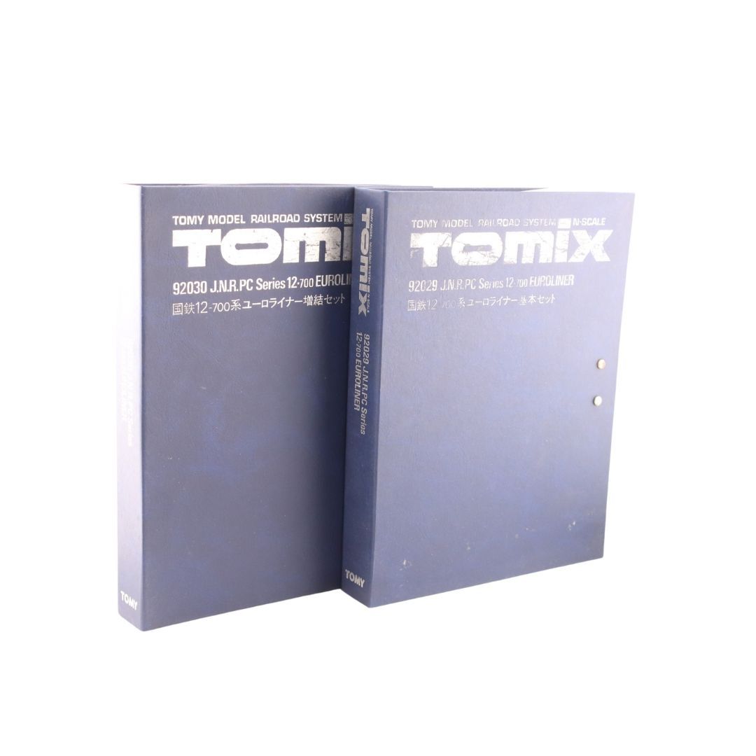 限定版 TOMIX 92029 92030 国鉄 12-700系 ユーロライナー 基本セット 鉄道模型