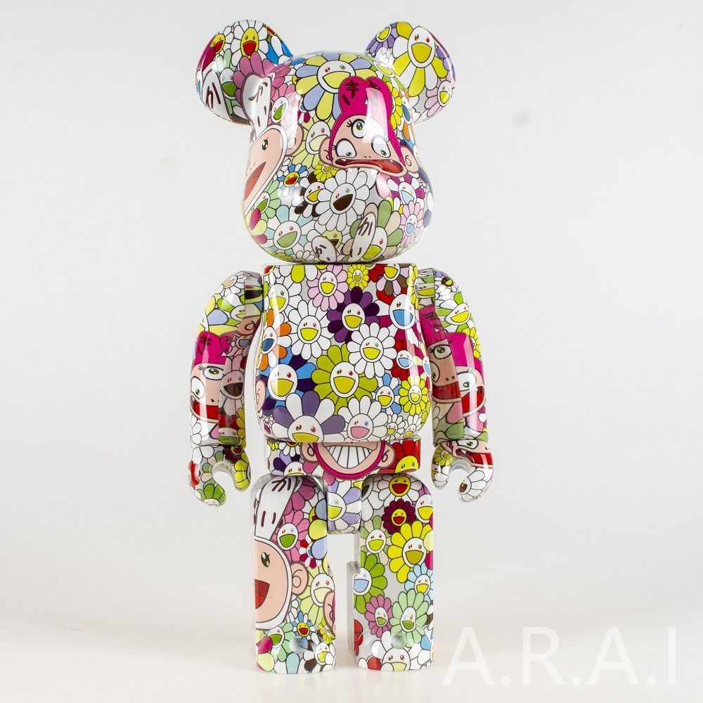 新品未使用】【割引価格】【数量限定】 ベアブリック BE@RBRICK 村上隆 FLOWER フラワー 400% 28センチ 崖の上のポニョ お花 -  メルカリ