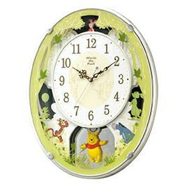 電波時計くまのプーさん4MN523MC03 リズム