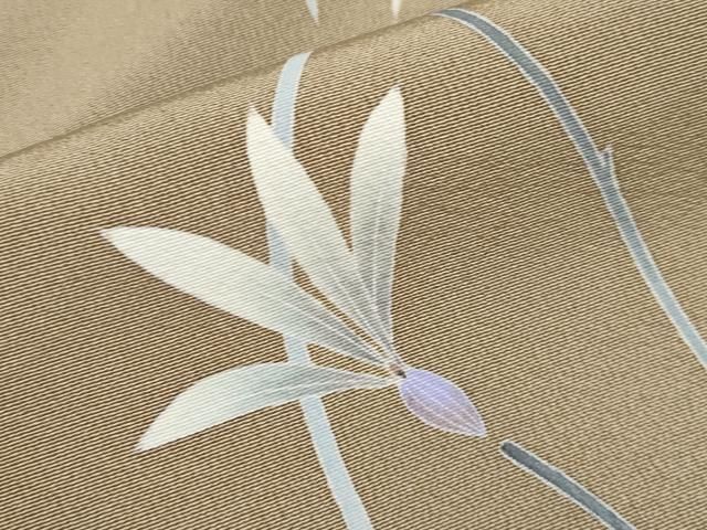 平和屋本店□極上 本加賀友禅作家 鬼島武司 訪問着 つくばね 空五倍子